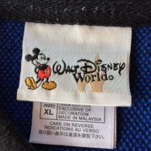 Walt Disney World Men's Polo Shirt Blue Size XL